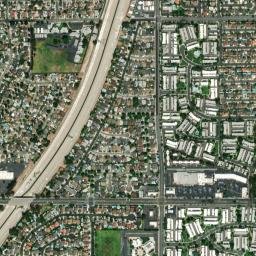 4125 Ball Rd, Cypress, CA 90630, USA High Resolution Satellite Map