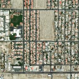 Thousand Palms map(satellite map)
