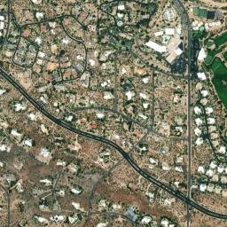 Carefree Arizona High Resolution Satellite Map