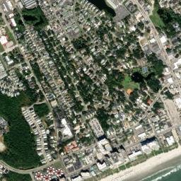 North Myrtle Beach map(satellite map)