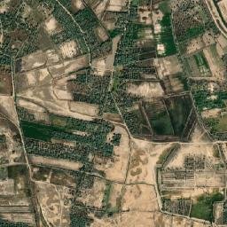 Khāliş map(satellite map)