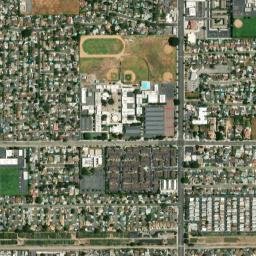 Nutwood California High Resolution Satellite Map