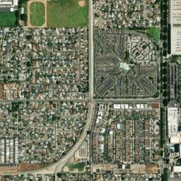 Neff California High Resolution Satellite Map