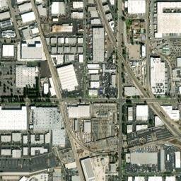 South Anaheim California High Resolution Satellite Map