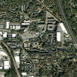 1189-1207 Collier Road Northwest, Atlanta High Resolution Satellite Map