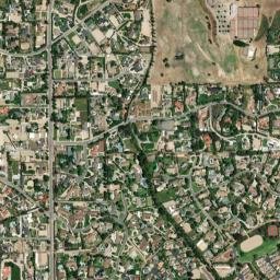 Orange Park Acres California High Resolution Satellite Map