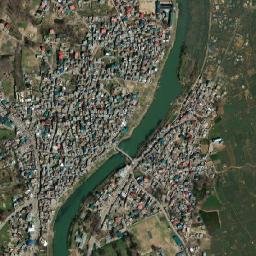 Bijbehara map(satellite map)