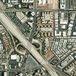 Park Royale California High Resolution Satellite Map