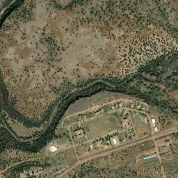 Fort Apache Arizona High Resolution Satellite Map