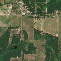 18 Hide-A-Way Ln Thackerville OK High Resolution Satellite Map