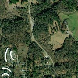 Fulton County map(satellite map)