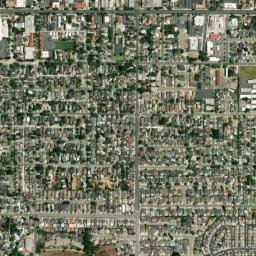 1044-1110 E Chapman Ave, Orange, CA High Resolution Satellite Map