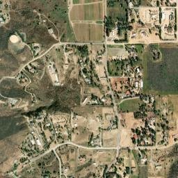 Gavilan Hills California High Resolution Satellite Map