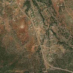 Sevenmile Arizona High Resolution Satellite Map