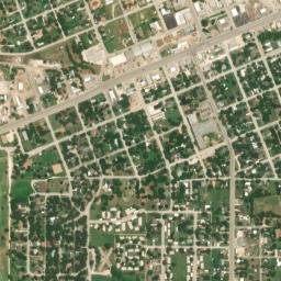 Nocona map(satellite map)