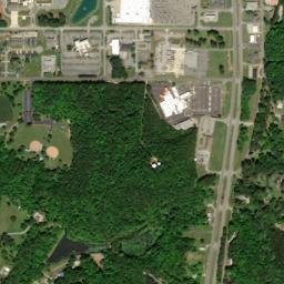 Bonny Brook Alabama High Resolution Satellite Map