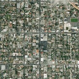 Rose Park California High Resolution Satellite Map