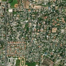 Panorama Heights California High Resolution Satellite Map