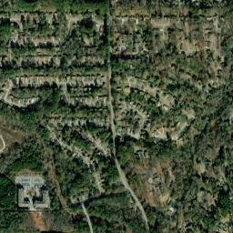DeKalb County map(satellite map)