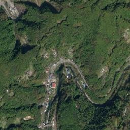 Ōtoyo map(satellite map)
