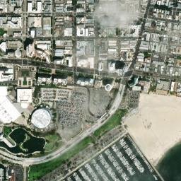 Long Beach map(satellite map)