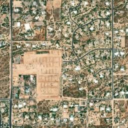 Lone Mountain Ranch Arizona High Resolution Satellite Map