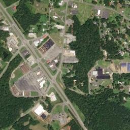 Dora Junction Alabama High Resolution Satellite Map