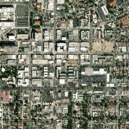 Santa Ana map(satellite map)