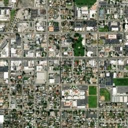 Hemet California High Resolution Satellite Map