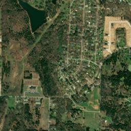 4200 West Crawford Street Denison TX High Resolution Satellite Map