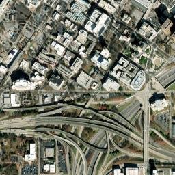 Atlanta map(satellite map)