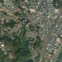 Nōgata map(satellite map)