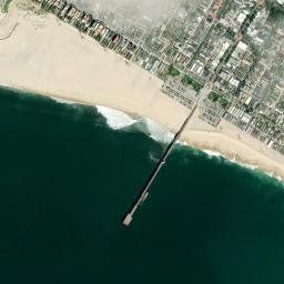 Seal Beach map(satellite map)