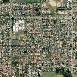 East Hemet California High Resolution Satellite Map