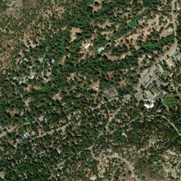 Idyllwild map(satellite map)
