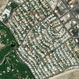 Rancho Mirage map(satellite map)