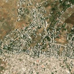 Az Zabadānī map(satellite map)