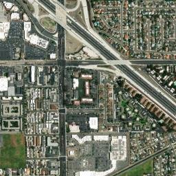 Boulevard Gardens California High Resolution Satellite Map