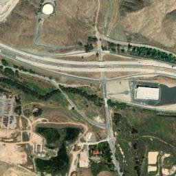 Alberhill California High Resolution Satellite Map