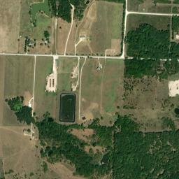 407 Bennett Lane, Sadler, TX 76264, USA High Resolution Satellite Map