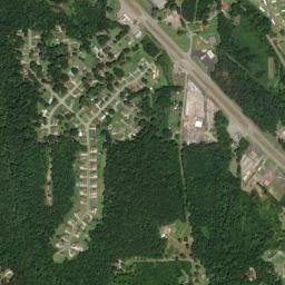 Crestview Estates Alabama High Resolution Satellite Map