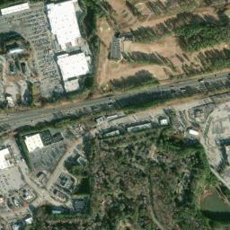 Satellite view of Chapel Hill Country Club