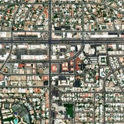Palm Desert map(satellite map)