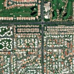 Indian Wells map(satellite map)