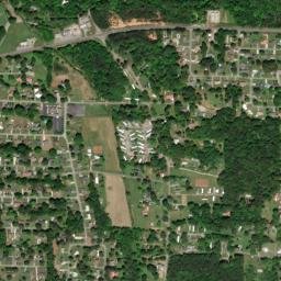 Hillcrest Alabama High Resolution Satellite Map