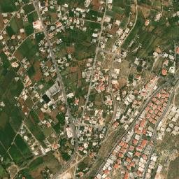 Al-Zabadani District map(satellite map)