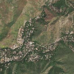 Modjeska California High Resolution Satellite Map