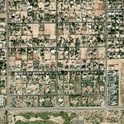 Parkview Estates Arizona High Resolution Satellite Map