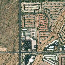 Currys Corner Arizona High Resolution Satellite Map