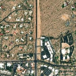 Pinnacle Paradise Arizona High Resolution Satellite Map